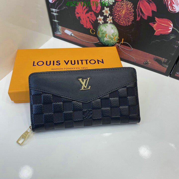 LV Bags-(4A)-Wallet-,Code: LT9186,$ 64USD