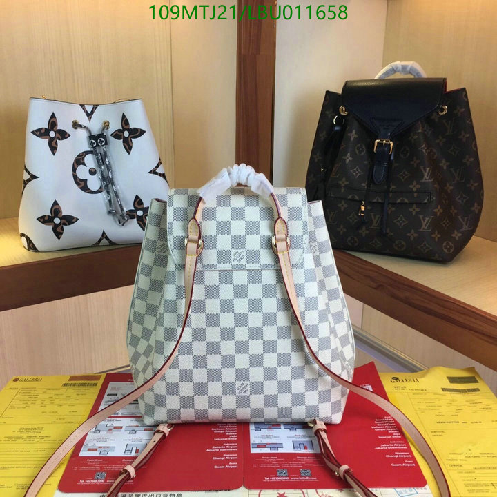 LV Bags-(4A)-Backpack-,Code: LBU011658,$ 142USD