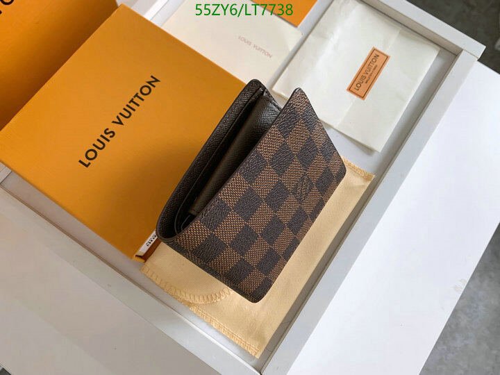 LV Bags-(4A)-Wallet-,Code: LT7738,$ 72USD