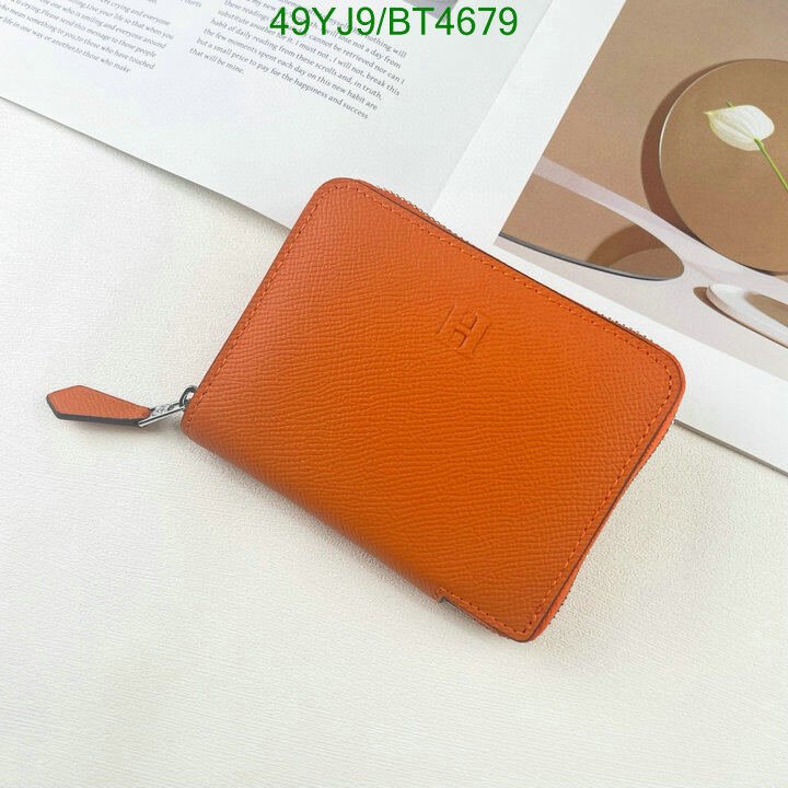 Hermes Bag-(4A)-Wallet- Code: BT4679 $ 64USD