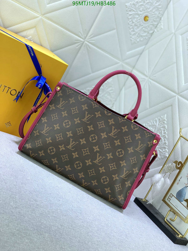 LV Bags-(4A)-Handbag Collection-,Code: HB3486,$ 124USD