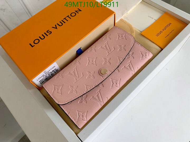 LV Bags-(4A)-Wallet-,Code: LT9911,$ 64USD