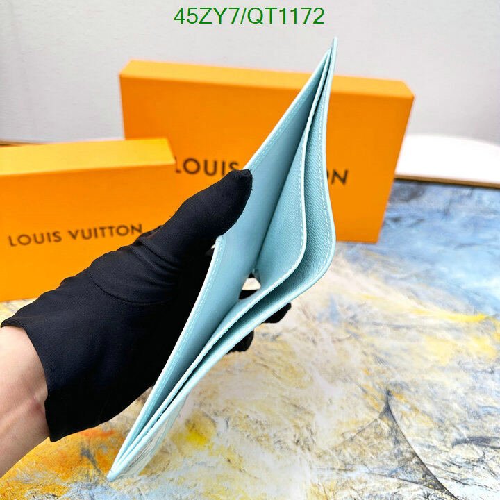LV Bag-(4A)-Wallet- Code: QT1172 $ 59USD