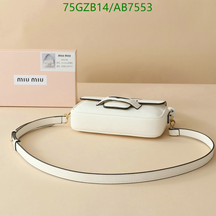 Miu Miu Bag-(4A)-Crossbody- Code: AB7553 $ 98USD