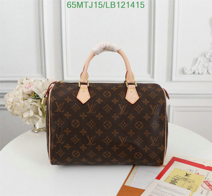 LV Bags-(4A)-Speedy-,Code: LB121415,$ 85USD