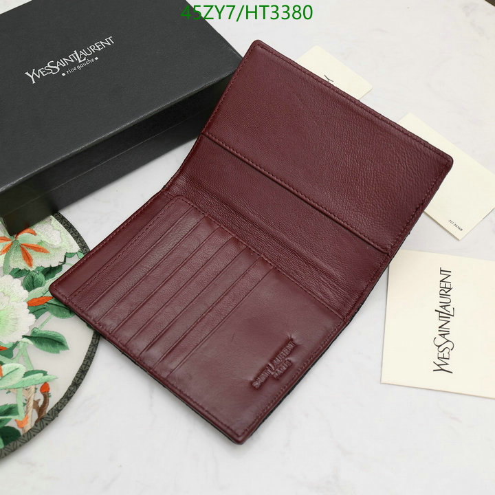 YSL Bag-(4A)-Wallet-,Code: HT3380,$ 59USD