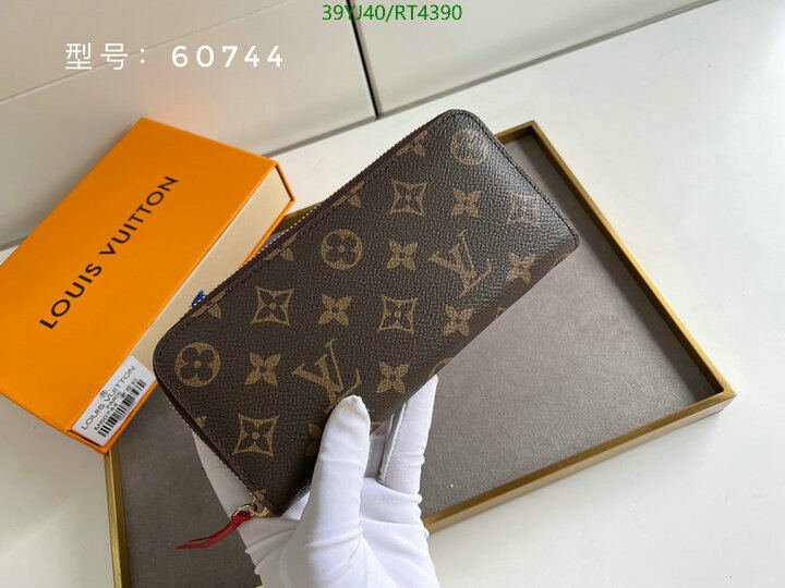 LV Bag-(4A)-Wallet- Code: RT4390 $ 51USD