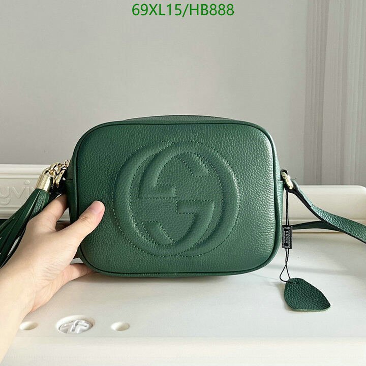Gucci Bag-(4A)-Diagonal-,Code: HB888,$ 90USD