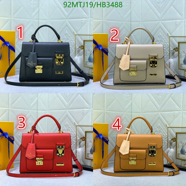 LV Bags-(4A)-Handbag Collection-,Code: HB3488,$ 120USD