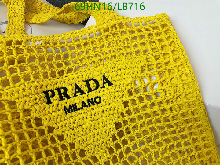 Prada Bag-(4A)-Handbag- Code: LB716 $ 90USD