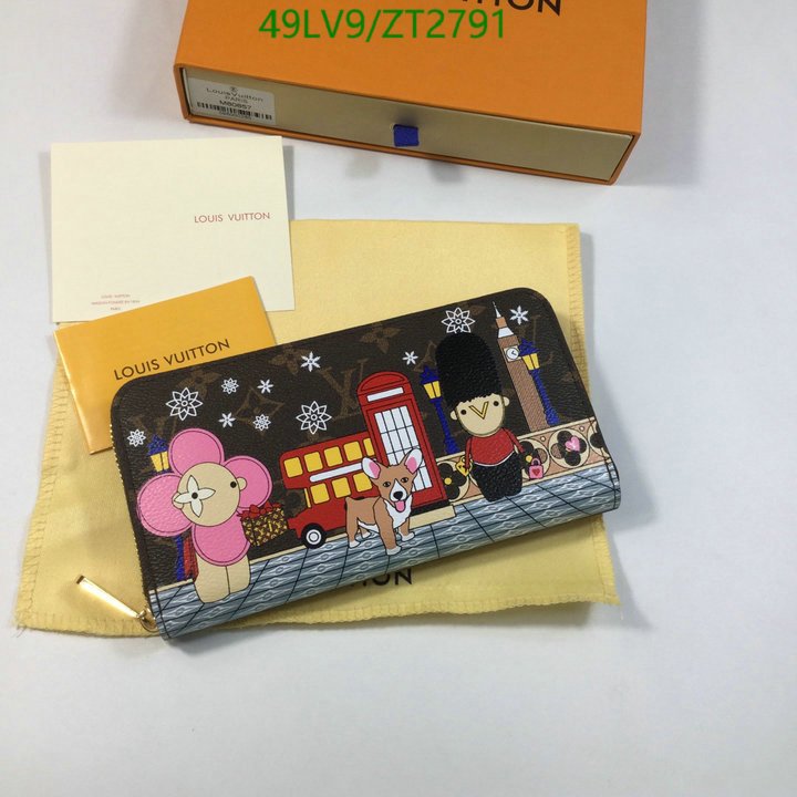 LV Bags-(4A)-Wallet-,Code: ZT2791,$ 64USD