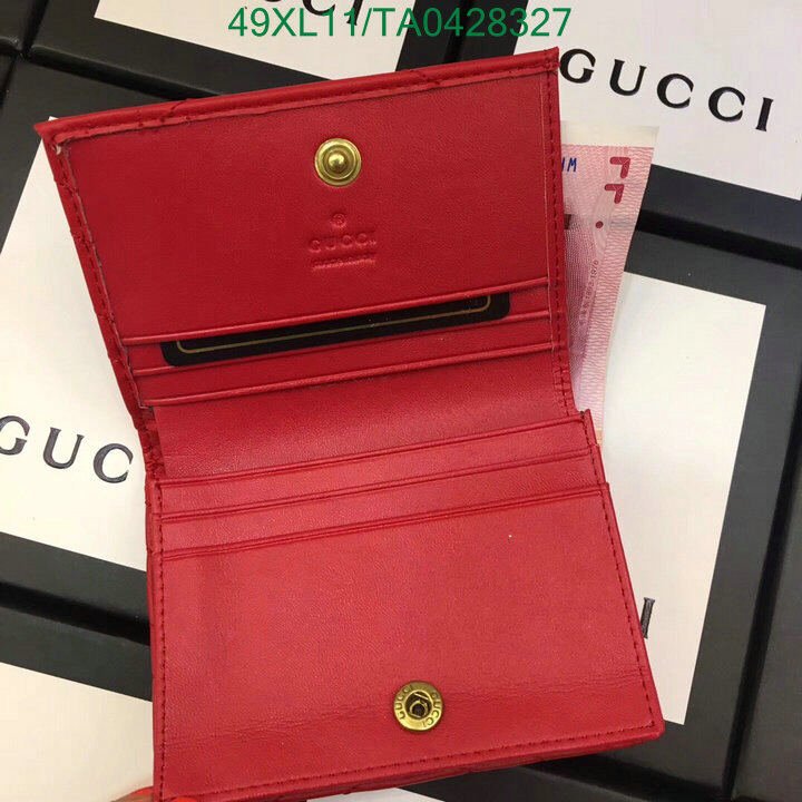Gucci Bag-(4A)-Wallet-,Code:TA0428325,$ 64USD