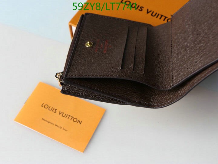 LV Bags-(4A)-Wallet-,Code: LT7741,$ 77USD