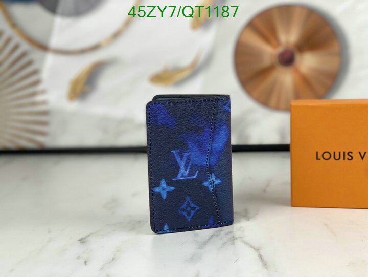 LV Bag-(4A)-Wallet- Code: QT1187 $ 59USD