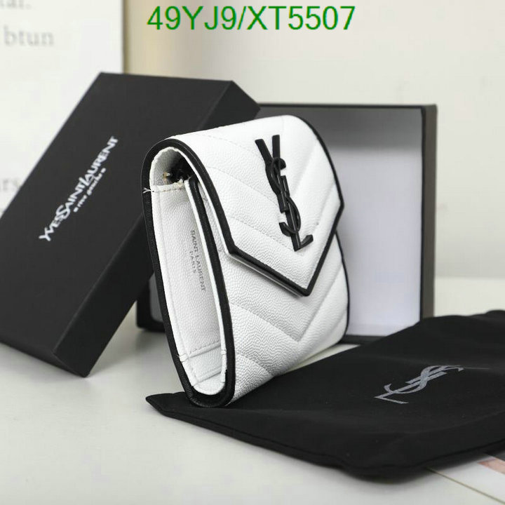 YSL Bag-(4A)-Wallet-,Code: XT5507,$ 64USD