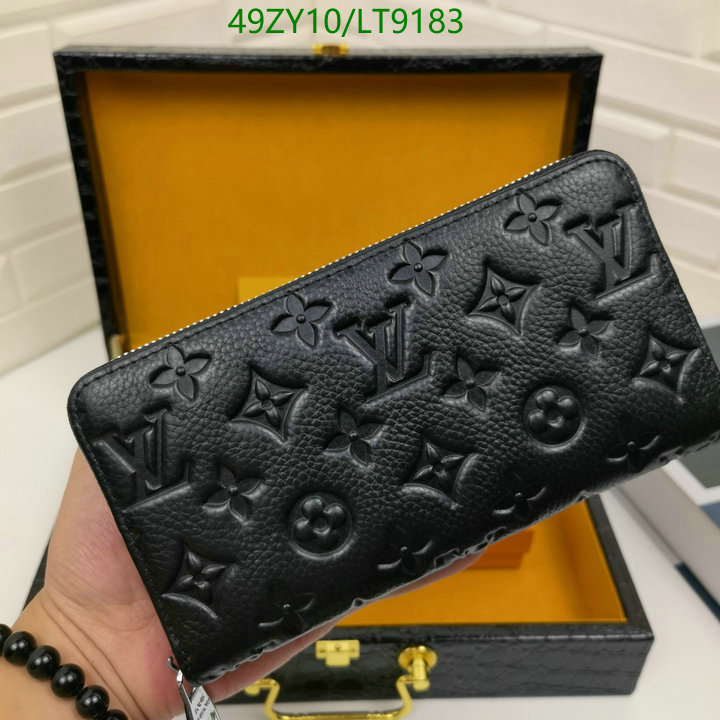 LV Bags-(4A)-Wallet-,Code: LT9183,$ 64USD