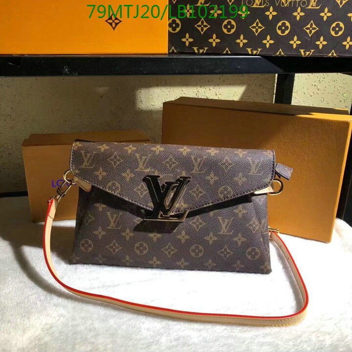 LV Bags-(4A)-Pochette MTis Bag-Twist-,Code: LB102199,$ 103USD