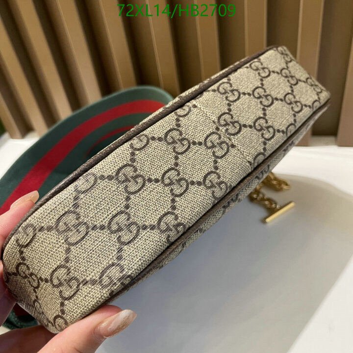 Gucci Bag-(4A)-Diagonal-,Code: HB2709,$ 94USD