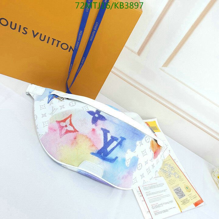 LV Bags-(4A)-Discovery-,Code: KB3897,$ 94USD