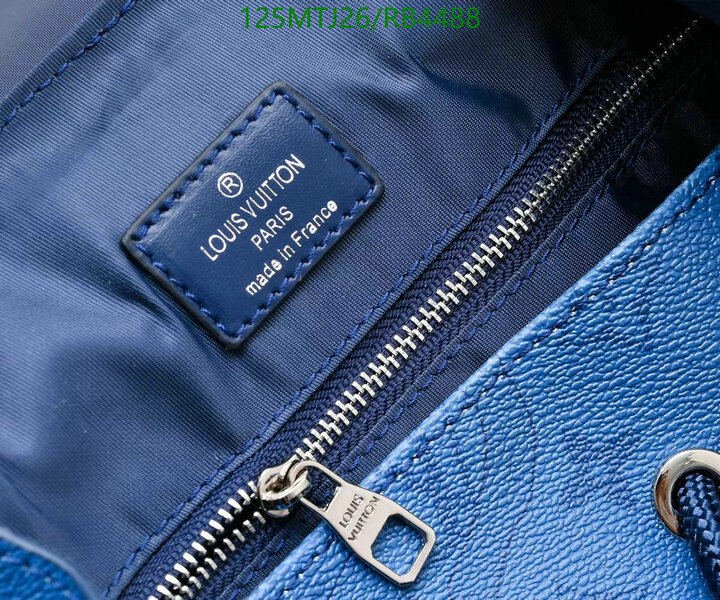 LV Bag-(4A)-Backpack- Code: RB4488 $ 163USD