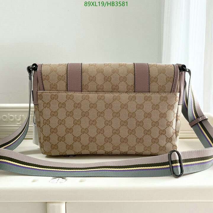 Gucci Bag-(4A)-Diagonal-,Code: HB3581,$ 116USD