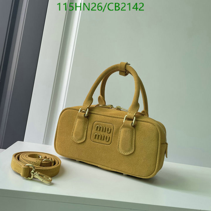 Miu Miu Bag-(4A)-Handbag- Code: CB2142 $ 150USD