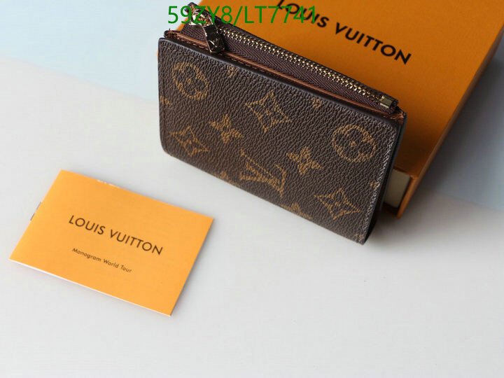 LV Bags-(4A)-Wallet-,Code: LT7741,$ 77USD