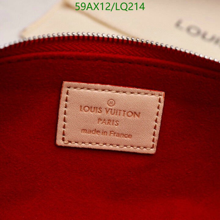 LV Bags-(4A)-Wallet-,Code: LQ214,$ 77USD