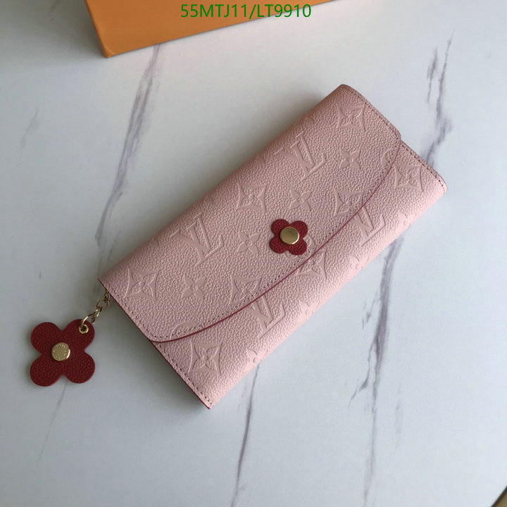 LV Bags-(4A)-Wallet-,Code: LT9910,$ 72USD