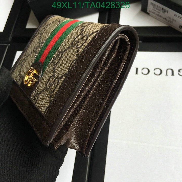 Gucci Bag-(4A)-Wallet-,Code:TA0428326,$ 64USD