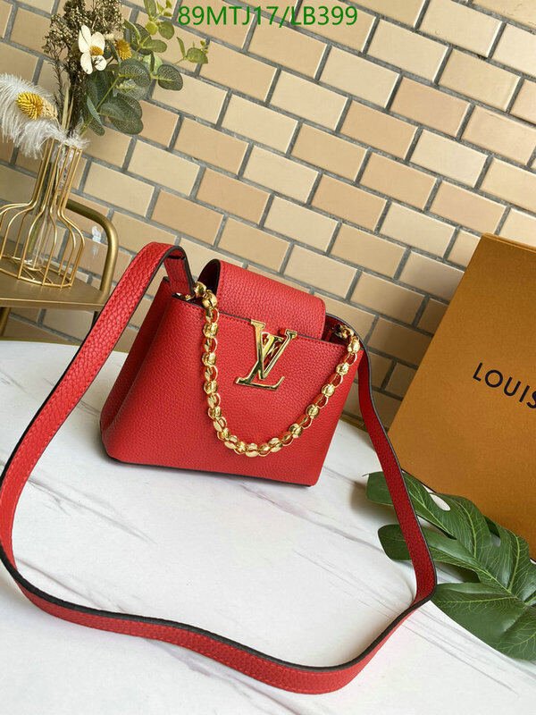 LV Bags-(4A)-Pochette MTis Bag-Twist-,Code: LB399,$ 116USD