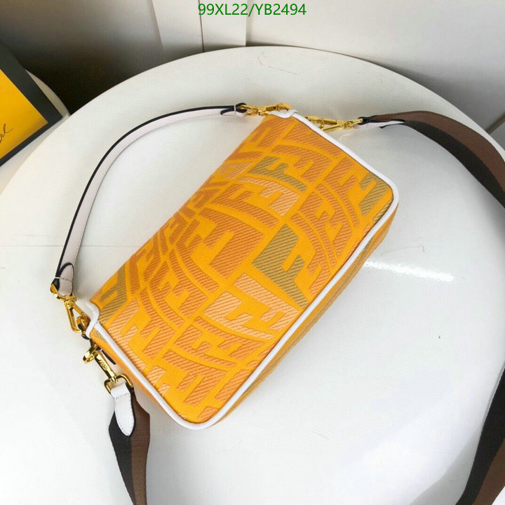 Fendi Bag-(4A)-Baguette-,Code: YB2494,$ 129USD