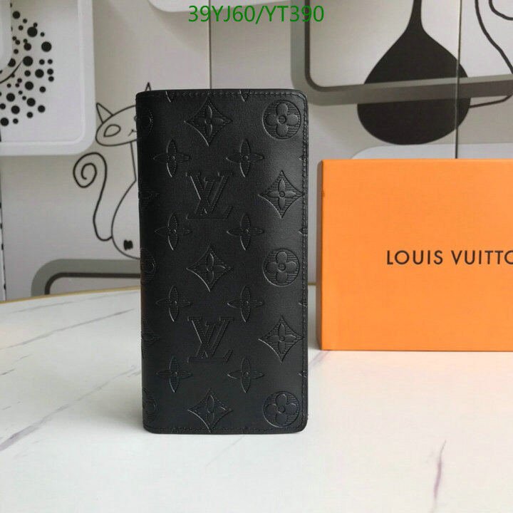 LV Bags-(4A)-Wallet-,Code: YT390,$ 51USD
