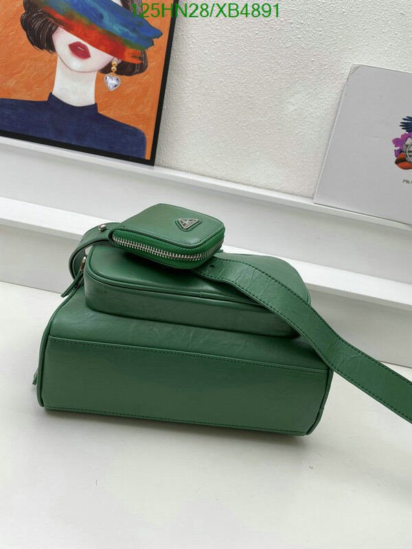 Prada Bag-(4A)-Handbag- Code: XB4891 $ 163USD