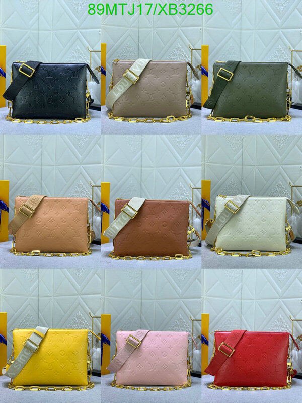 LV Bags-(4A)-Pochette MTis Bag-Twist-,Code: XB3266,$ 116USD