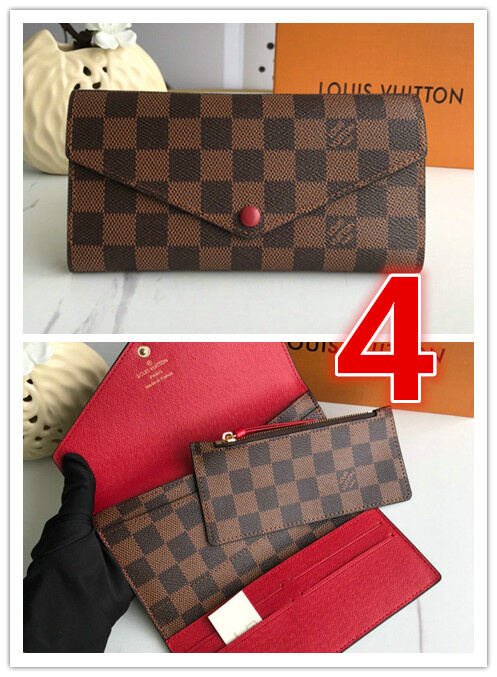 LV Bags-(4A)-Wallet-,Code: T060807,$ 42USD