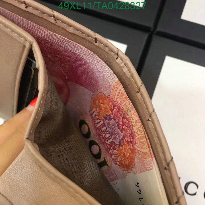 Gucci Bag-(4A)-Wallet-,Code:TA0428325,$ 64USD