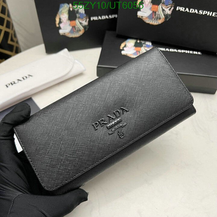 Prada Bag-(4A)-Wallet- Code: UT6055 $ 72USD