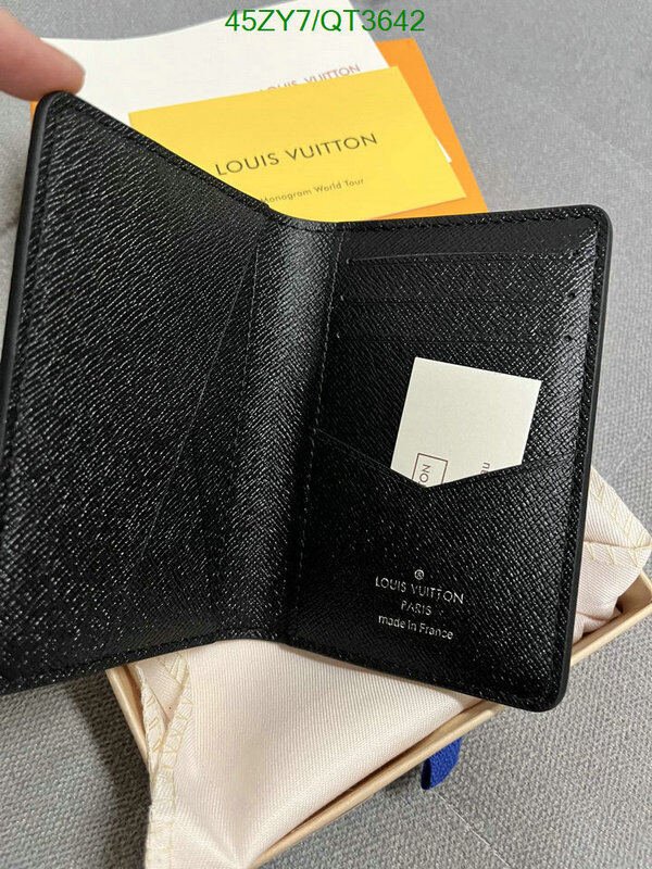LV Bag-(4A)-Wallet- Code: QT3642 $ 59USD