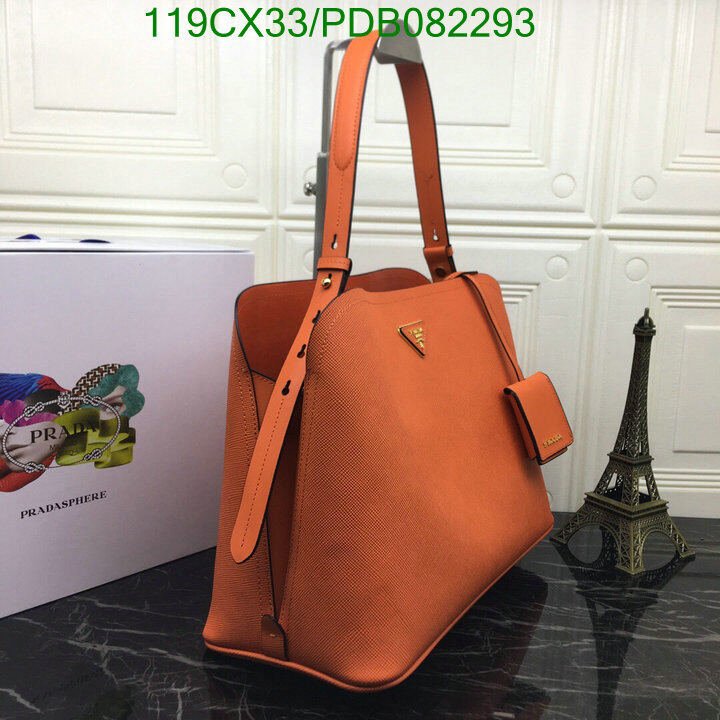 Prada Bag-(4A)-Handbag-,Code: PDB082293,$ 155USD
