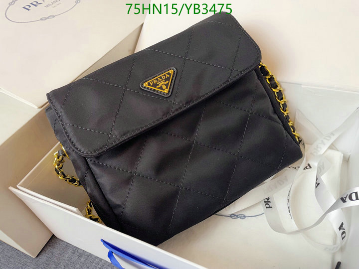Prada Bag-(4A)-Diagonal- Code: YB3475 $ 98USD