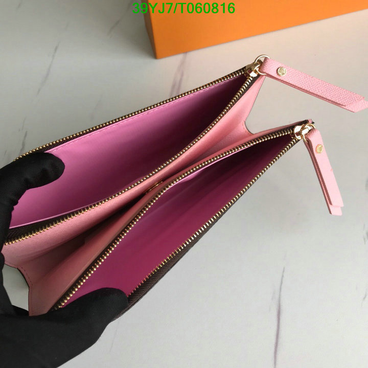 LV Bags-(4A)-Wallet-,Code: T060816,$ 51USD