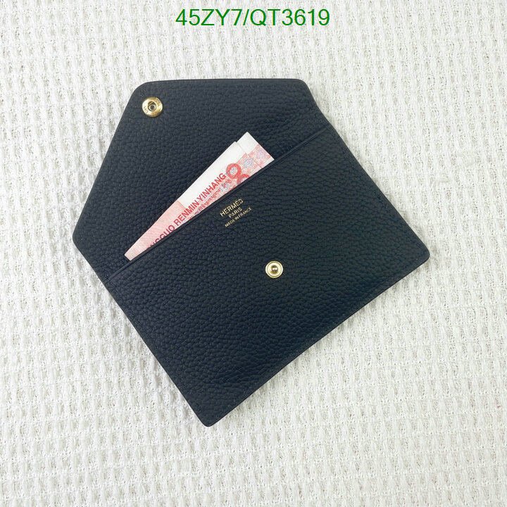 Hermes Bag-(4A)-Wallet- Code: QT3619 $ 59USD