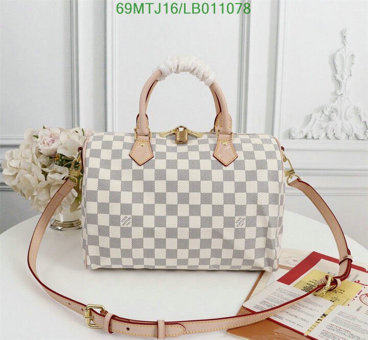 LV Bags-(4A)-Speedy-,Code: LB011078,$ 90USD