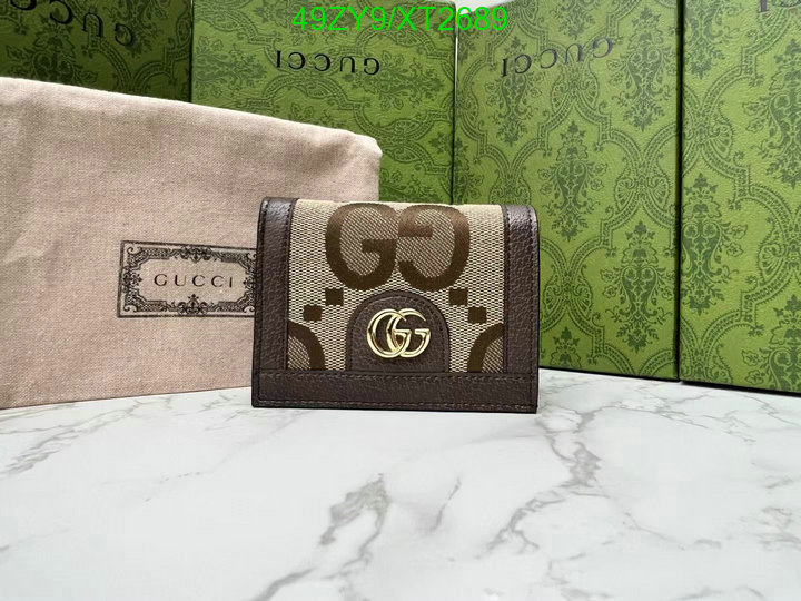 Gucci Bag-(4A)-Wallet-,Code: XT2689,$ 64USD