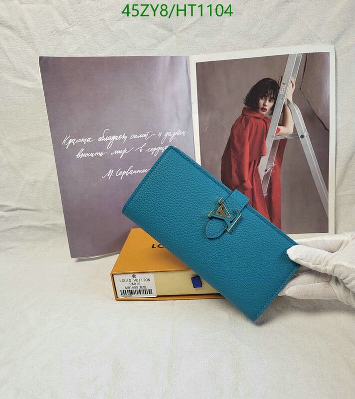 LV Bags-(4A)-Wallet-,Code: HT1104,$ 59USD