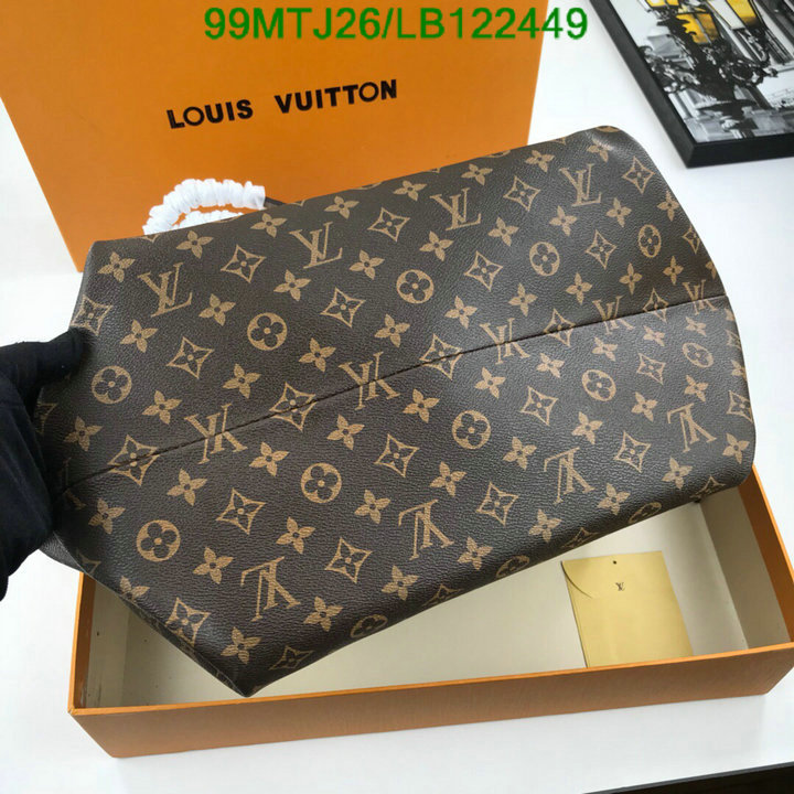 LV Bags-(4A)-Handbag Collection-,Code: LB122449,$ 129USD