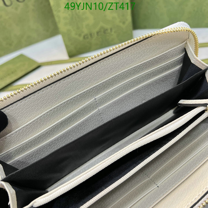 Gucci Bag-(4A)-Wallet-,Code: ZT417,$ 64USD