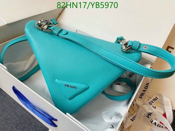 Prada Bag-(4A)-Triangle-,Code: YB5970,$ 107USD