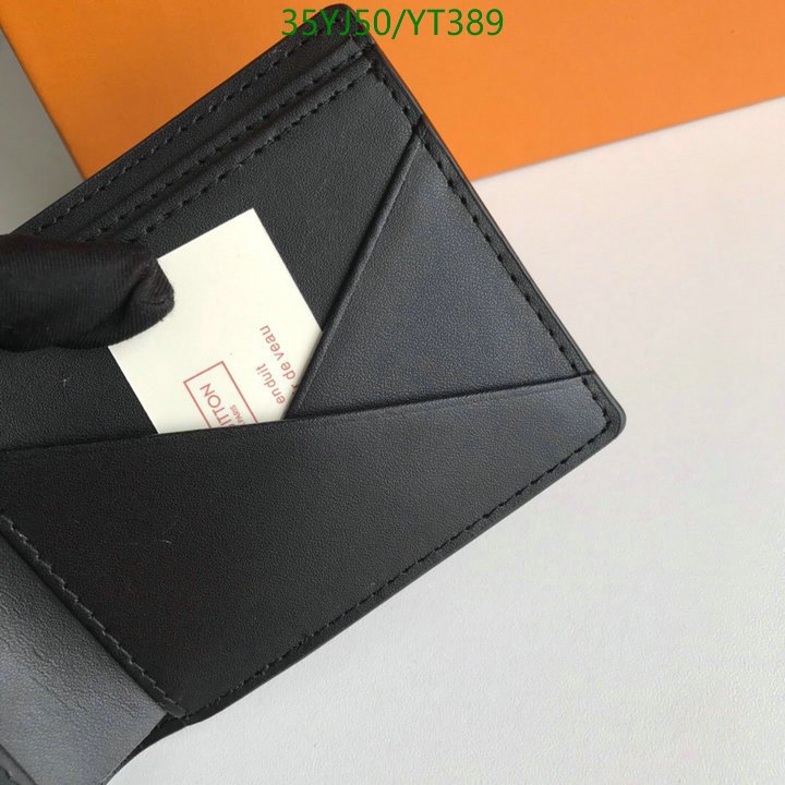 LV Bags-(4A)-Wallet-,Code: YT389,$ 46USD